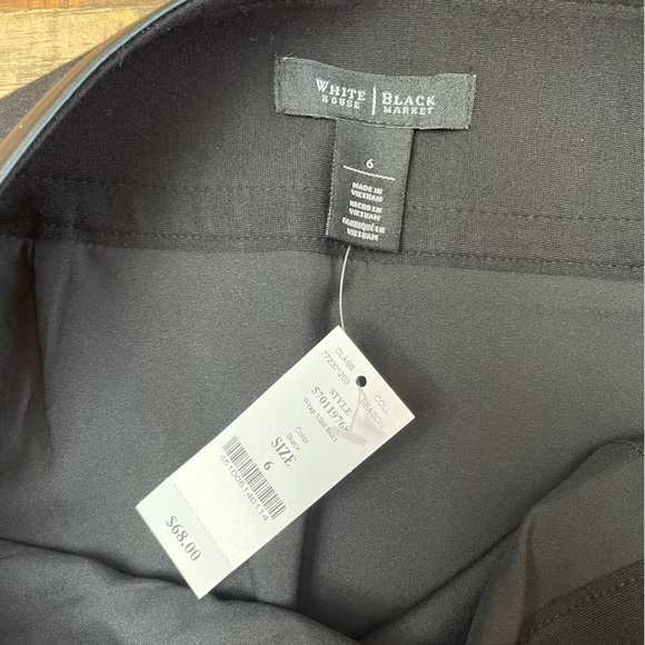 NWT White House Black Market Faux Wrap Skirt Sz 6 - Picture 7 of 13